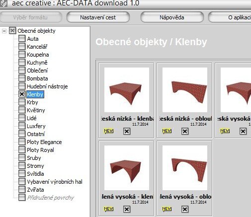 Klenby v ArConu Klenby v ArConu